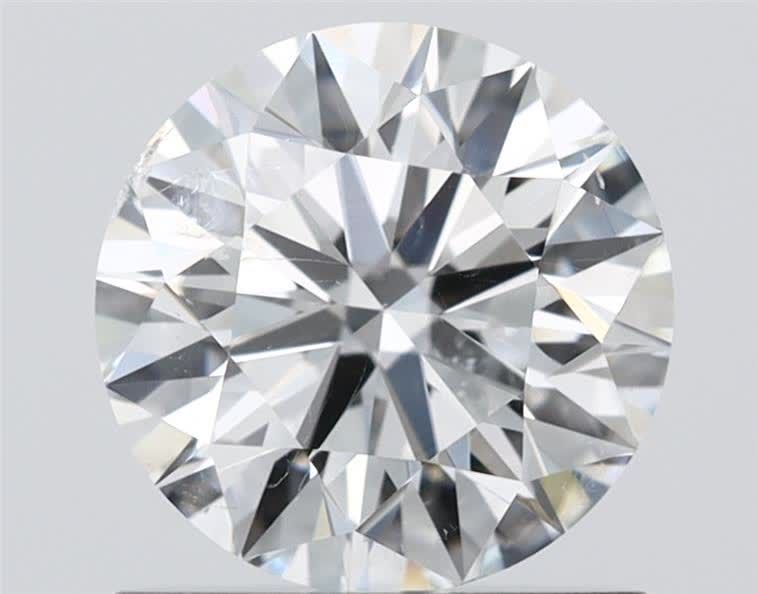 1 Carat G-SI1 Round Cut Diamond