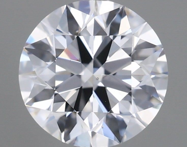 0.9 Carat D-SI1 Round Cut Diamond