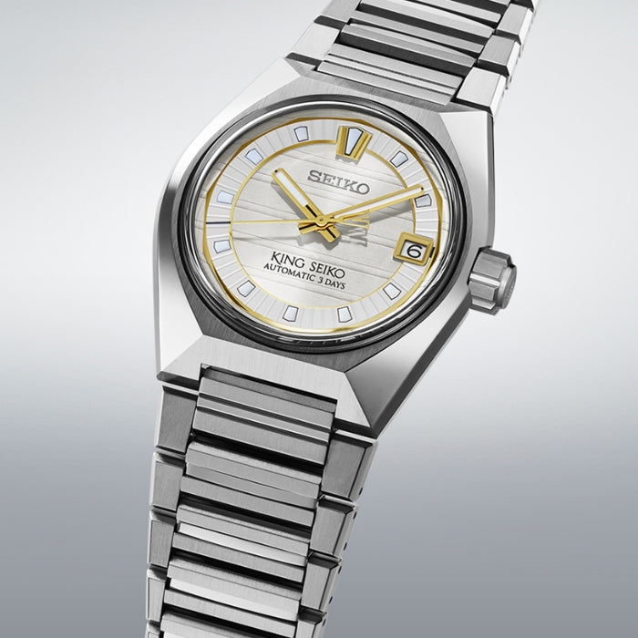 Seiko SLA087J King Seiko Vanac 2-Tone, Bracelet Band