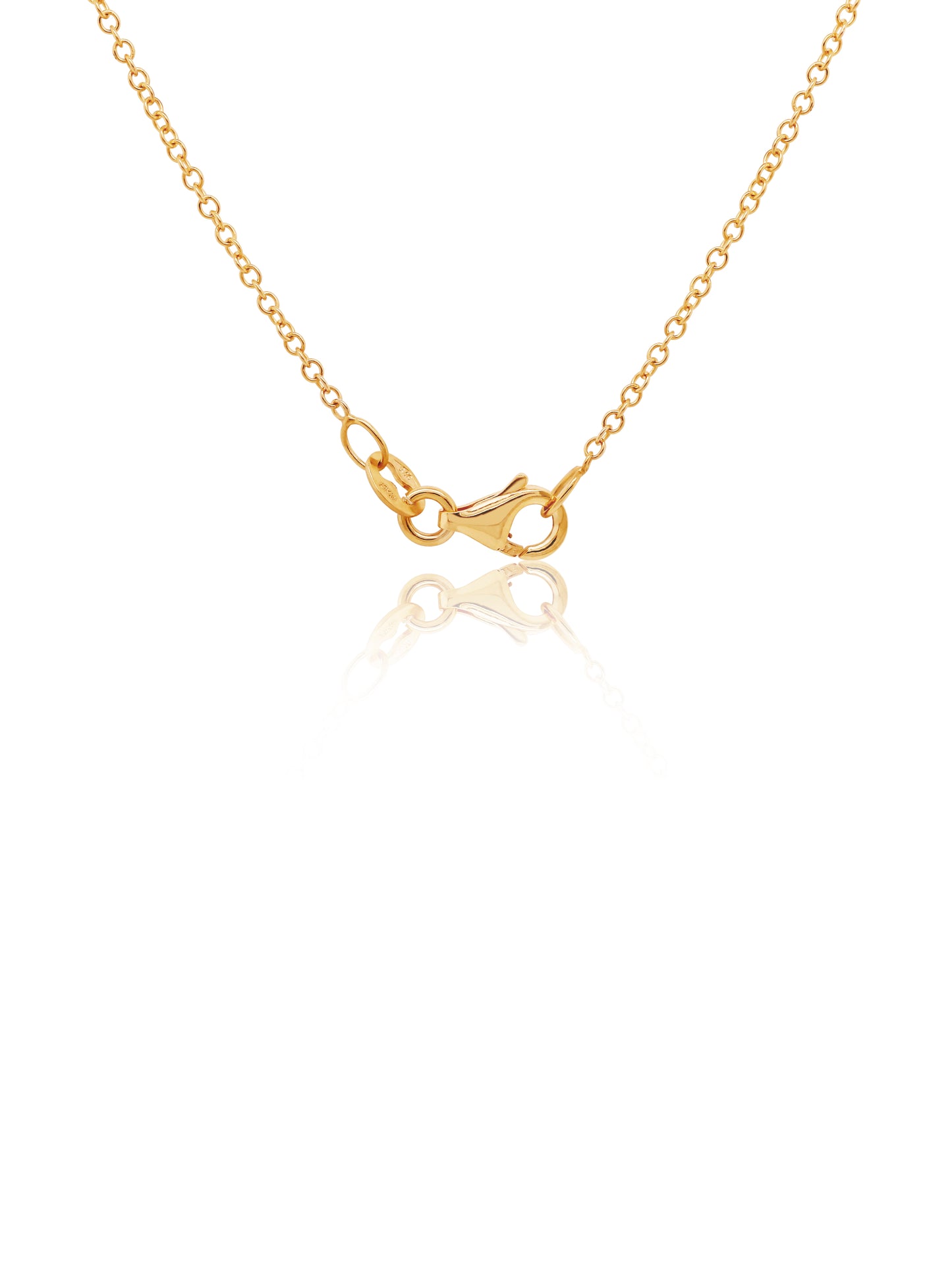 Lab Grown Diamond Pendant T=0.50ct, 9K Yellow Gold