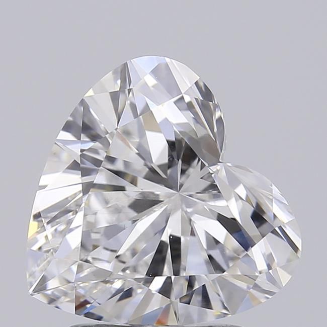 2.01 Carat D-VVS2 Heart Lab Diamond
