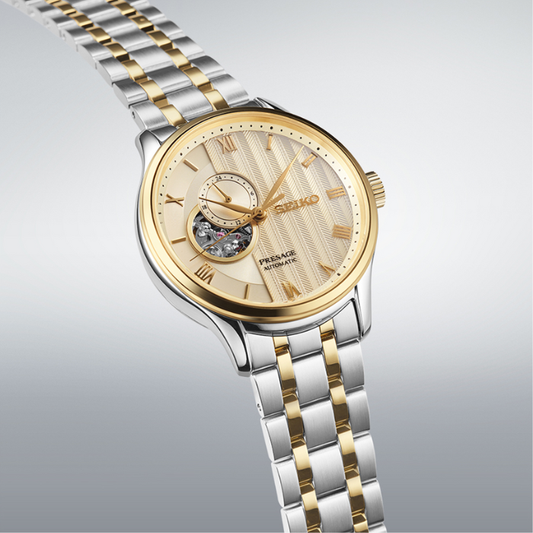 Seiko SSA464J Presage Japanese Garden, 2Tone Automatic