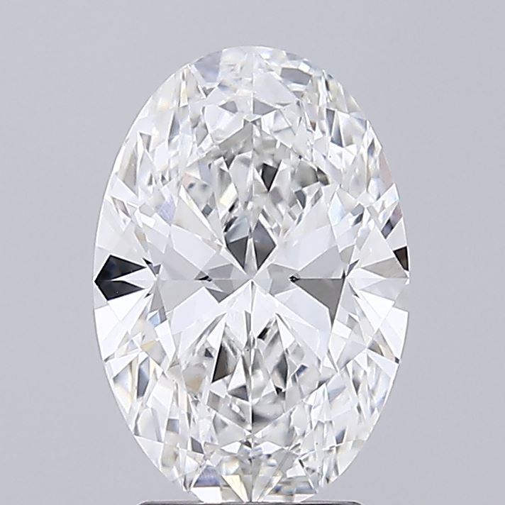 3.09 Carat E-VS1 Oval Lab Diamond