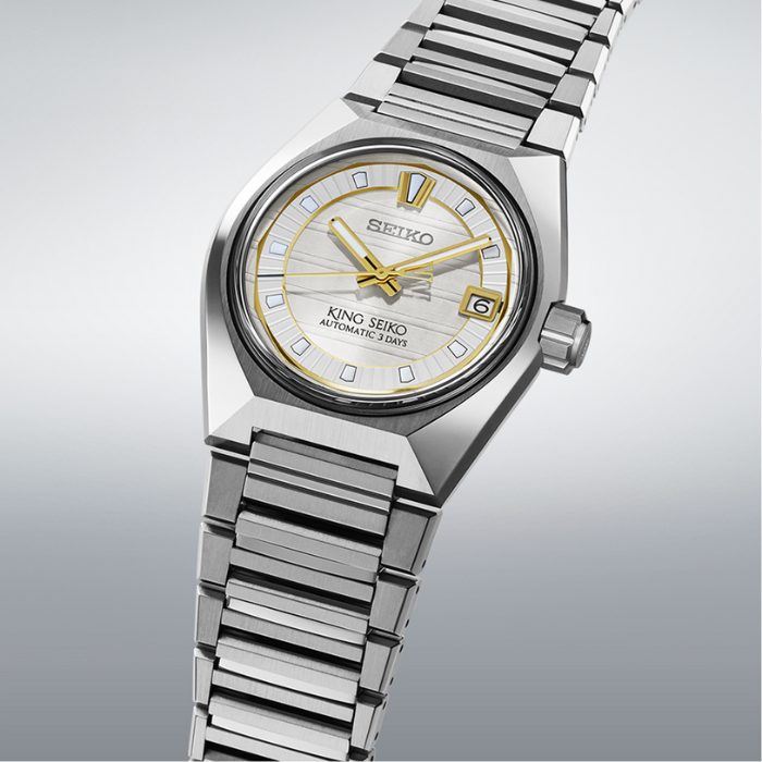 Seiko SLA087J King Seiko Vanac 2-Tone, Bracelet Band