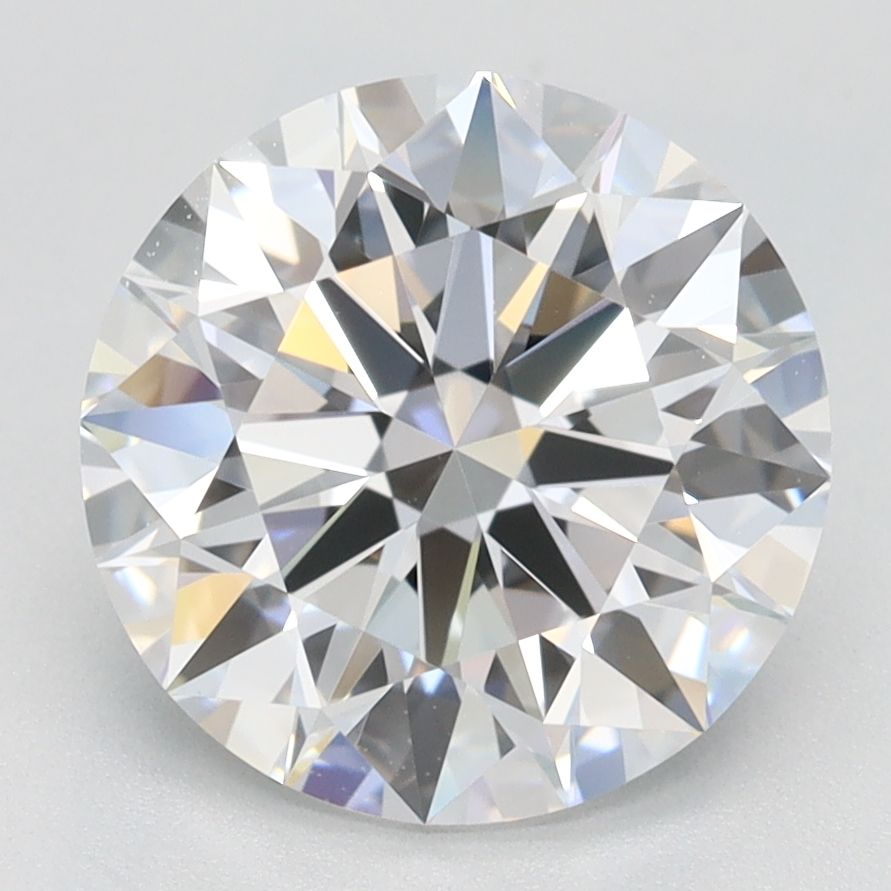 2.72 Carat D-VVS1 Round Lab Diamond