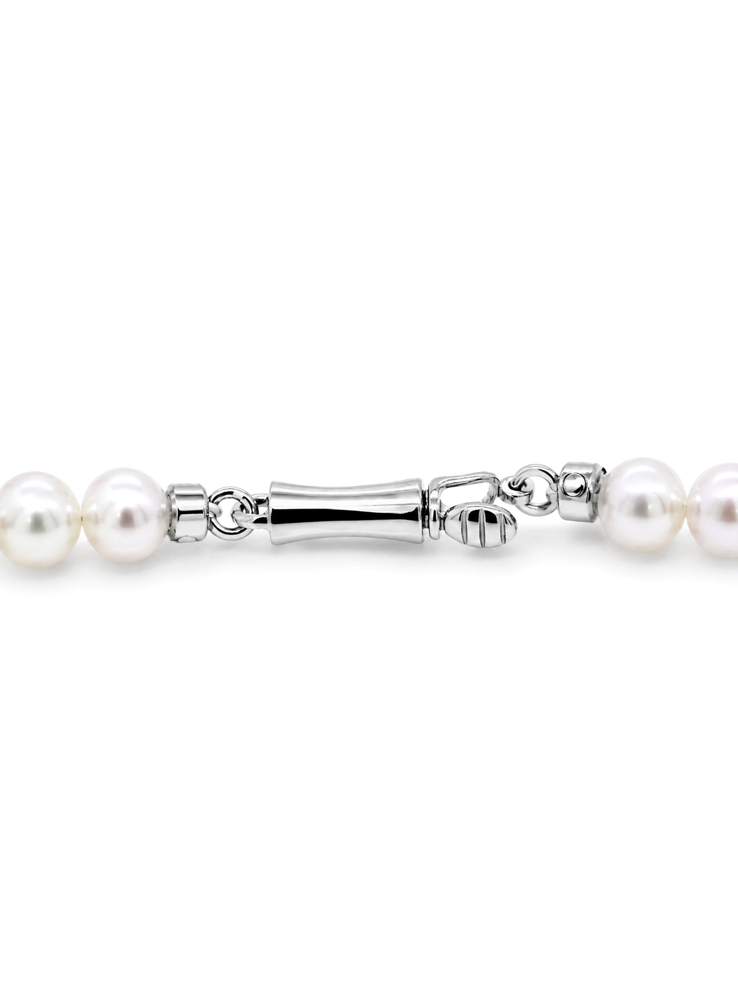 Fresh Water Strand 4-5mm, Silver Clasp
