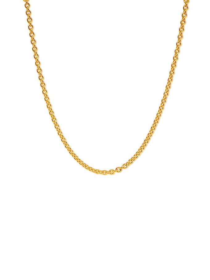 Trace Chain 9 Carat Yellow Gold 2m, 45cm