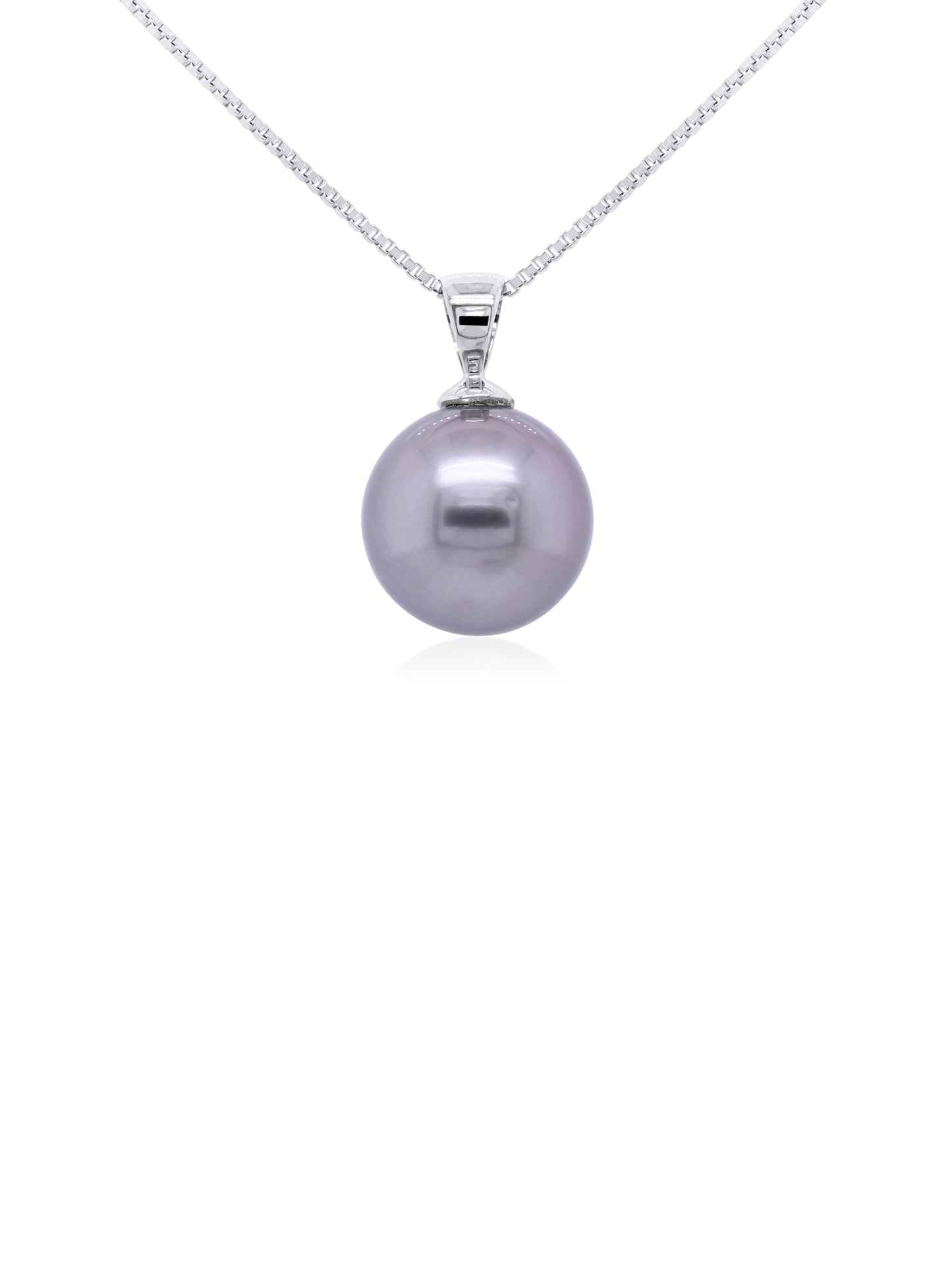 Tahitian Pendant 13mm 9K WG Drop