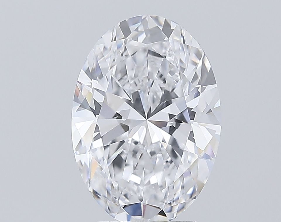 3.01 Carat D-VVS2 Oval Lab Diamond