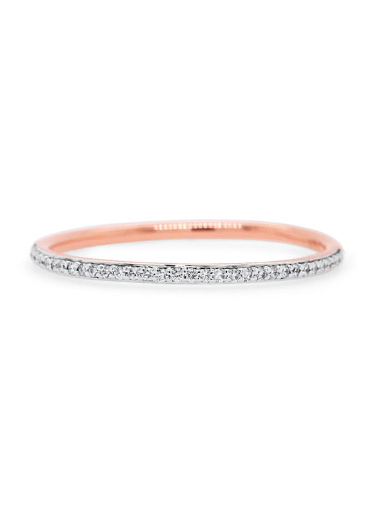 Yellow Gold Diamond Set Ring, 9K, T=0.08ct.