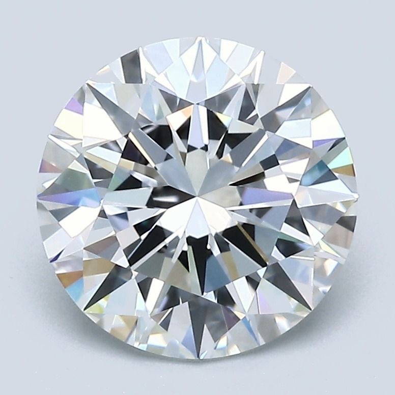 2.60 Carat E-VVS1 Round Cut Diamond