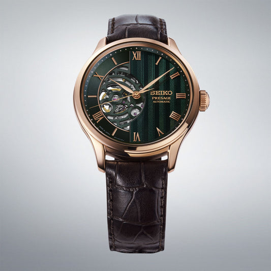HCB007J Seiko Presage Japanese Garden, Leather Strap
