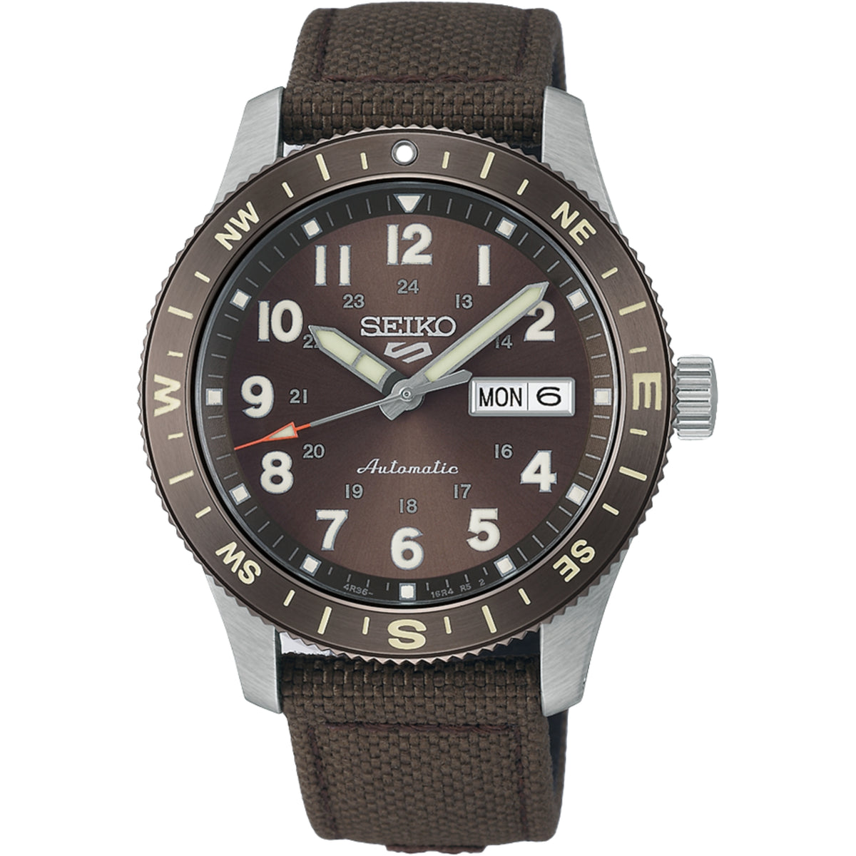 HDB009K Seiko 5 Automatic Field Series, Nylan Strap