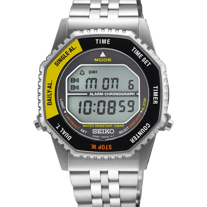 SMGG17P Seiko Digital Watch, Bracelet Band