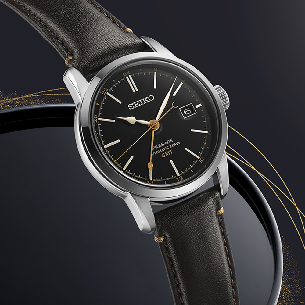 Seiko SPB447J Presage Automatic G.M.T, Urushi Dial
