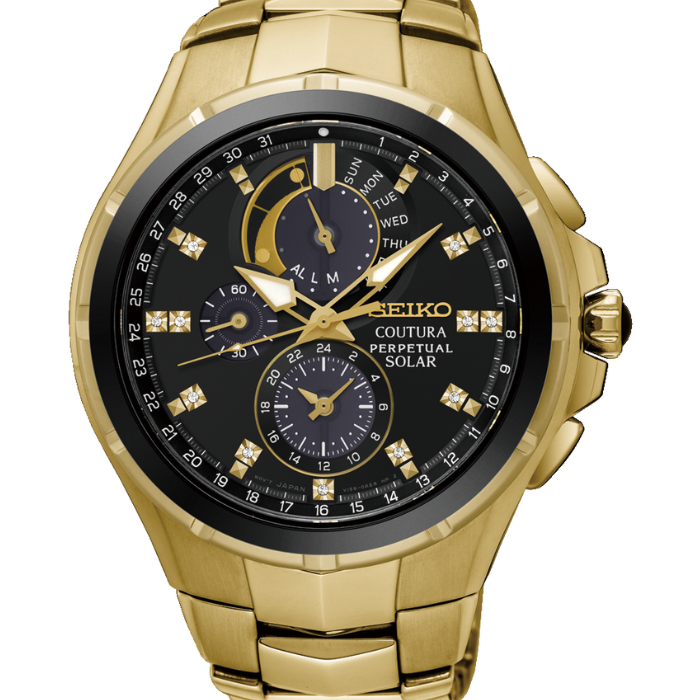 Seiko SSC572 Coutura Diamond Set Bracelet Band