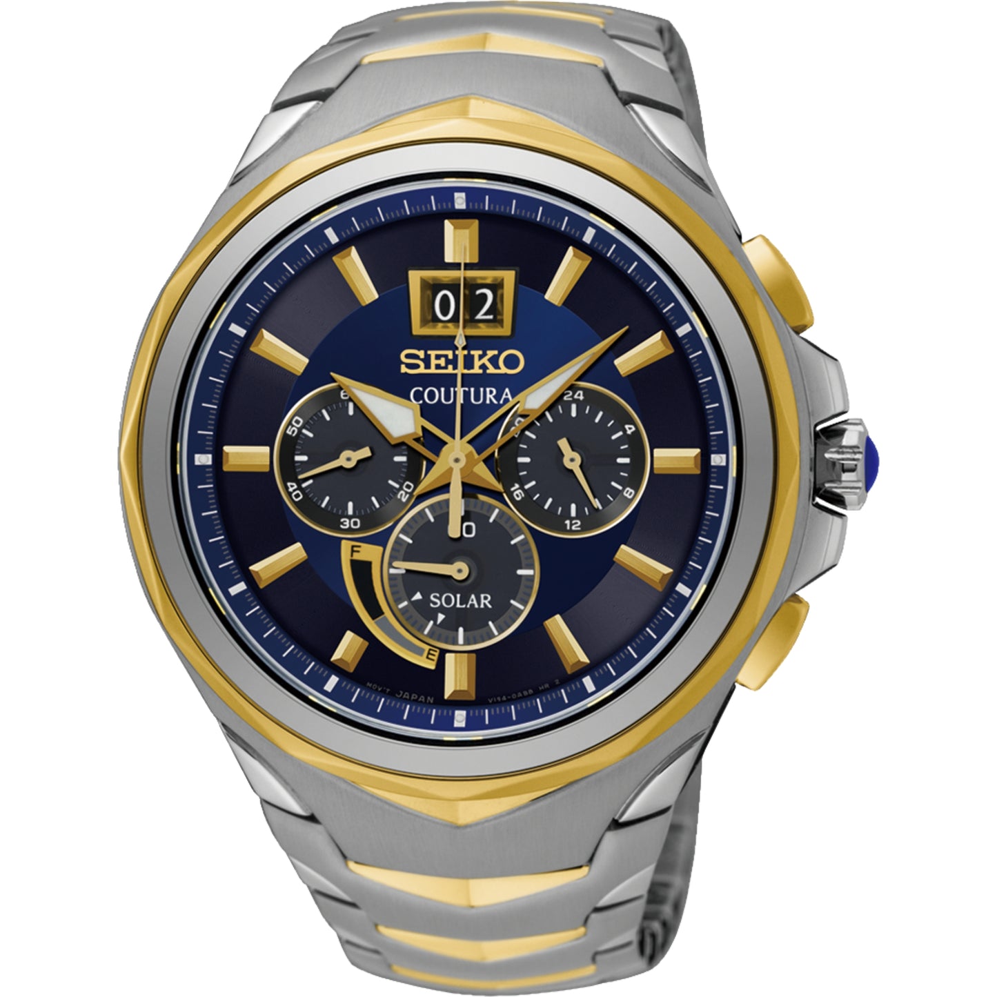 Seiko SSC642P Coutura Solar, Bracelet Band