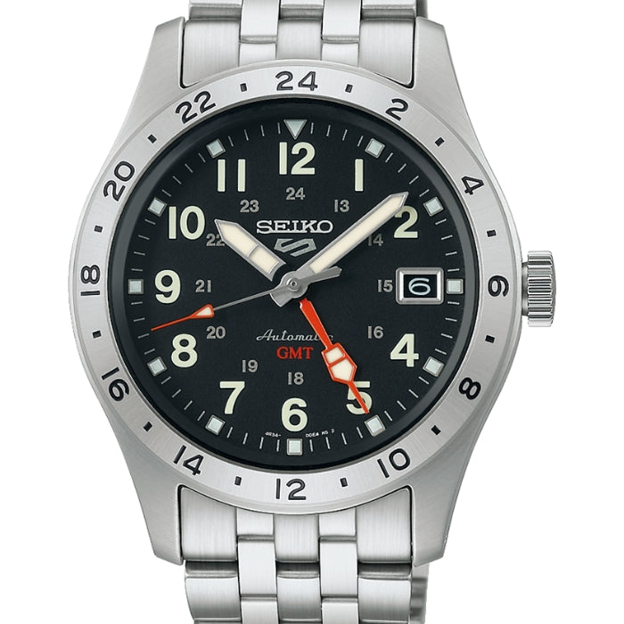 Seiko 5 SSK023K Automatic GMT Watch