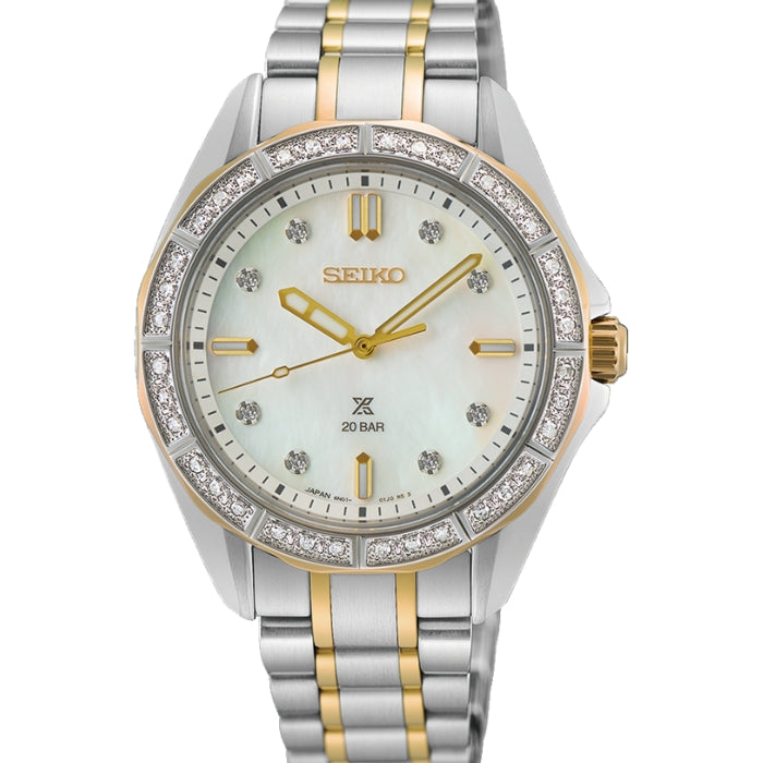 Seiko SUR622J Prospex Sea Diamond Set, Bracelet Band