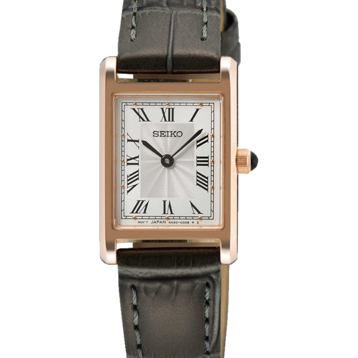 Seiko SWR096P Ladies RGP Conceptual Watch on a Leather Strap