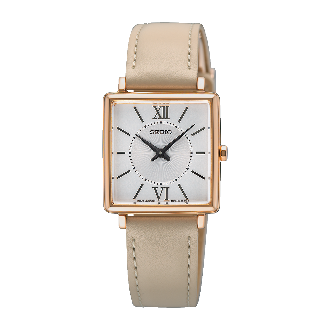 Seiko SWR114P Ladies Rose Gold Conceptual, Leather Strap