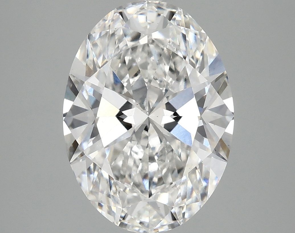 3.43 Carat E-VS1 Oval Lab Diamond