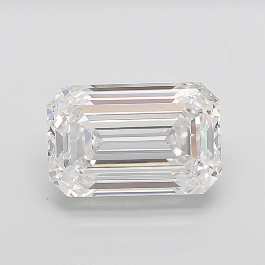 5.56 Carat E-VVS1 Emerald Lab Diamond