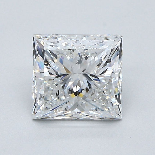 2 Carat E-SI1 Princess Cut Diamond