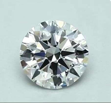 1.00 Carat E-VVS2 Round Cut Diamond