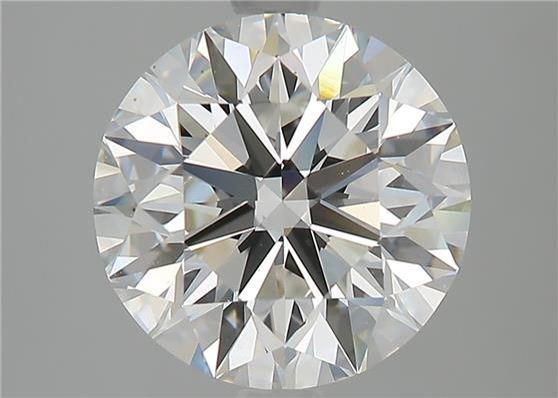 2.66 Carat F-VS1 Round Cut Diamond