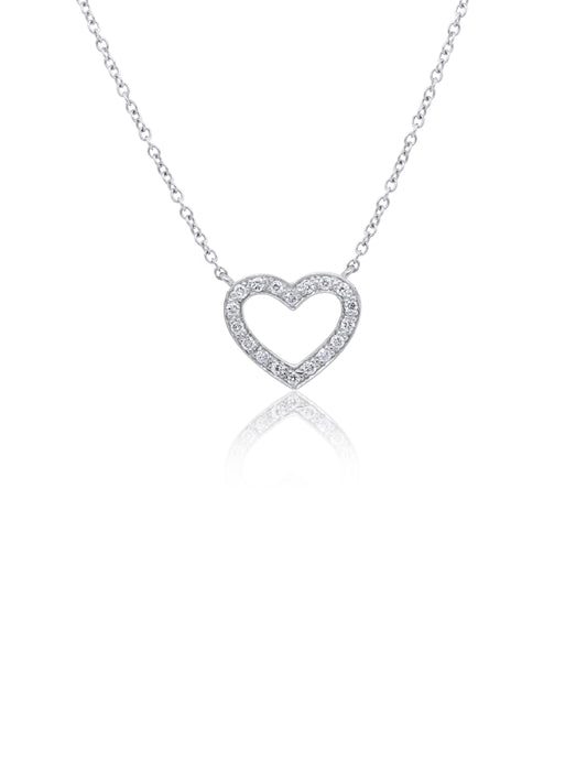 White Gold Diamond Necklace
