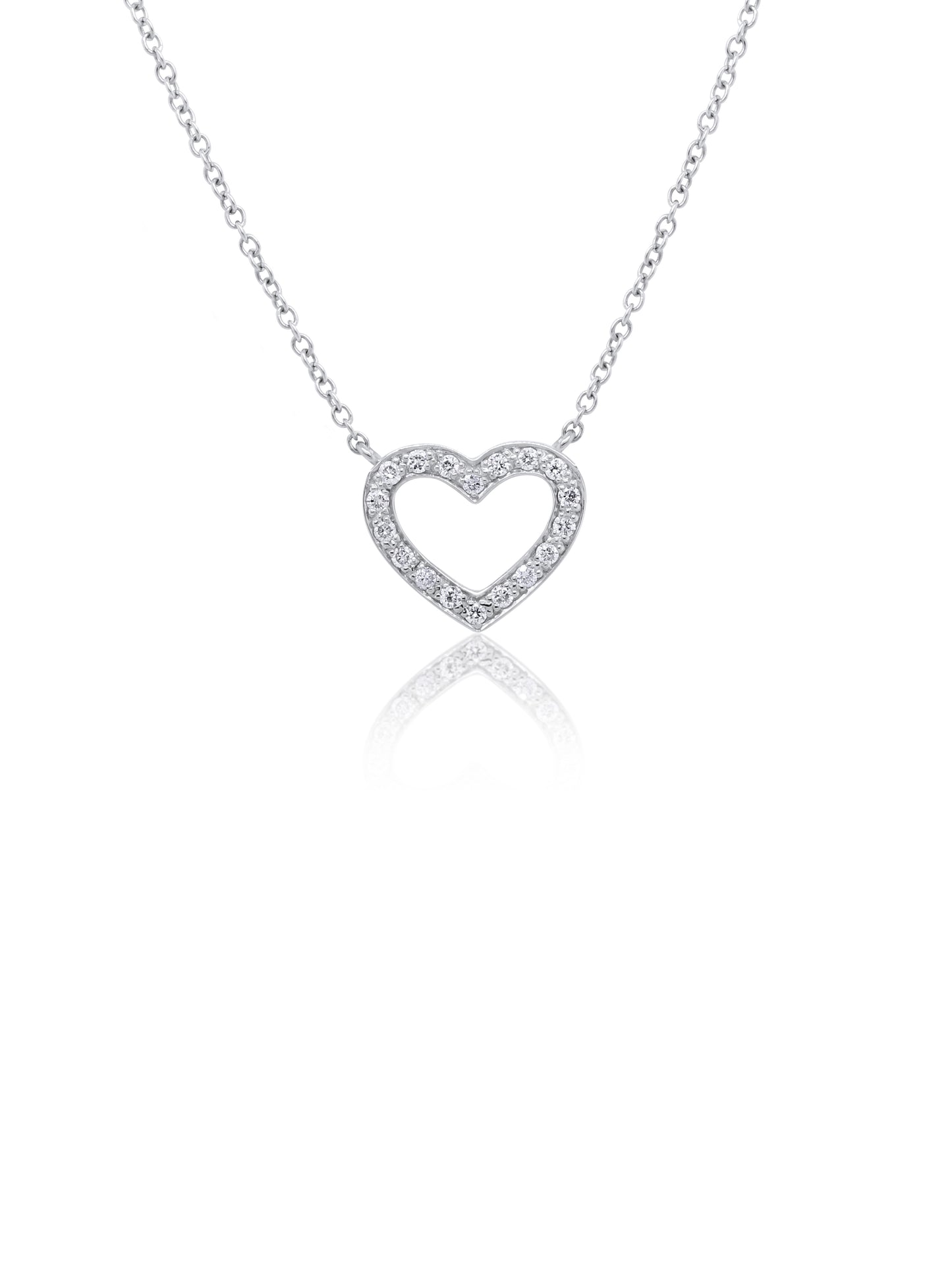 White Gold Diamond Necklace