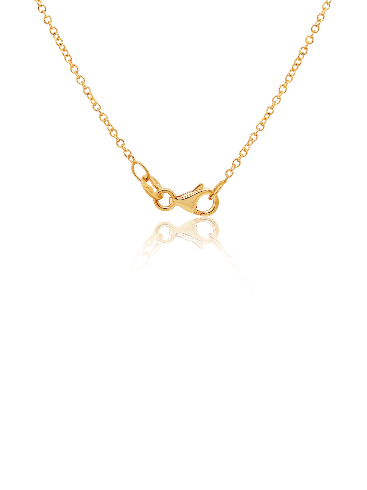 Lab Grown Diamond Pendant T=0.50ct, 9K Yellow Gold