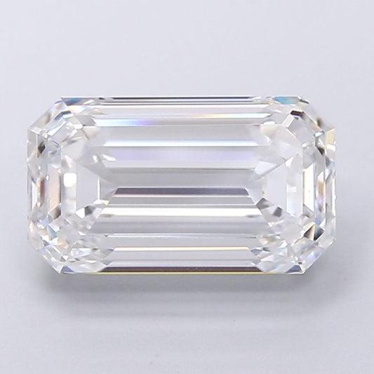 5.15 Carat E-VVS2 Emerald Lab Diamond