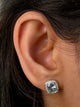 Coloured  Stone Set Earrings
