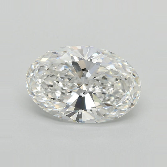 5.33 Carat E-VS1 Oval Lab Diamond