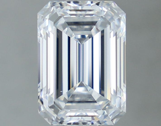 2.11 Carat D-VVS2 Emerald Lab Diamond