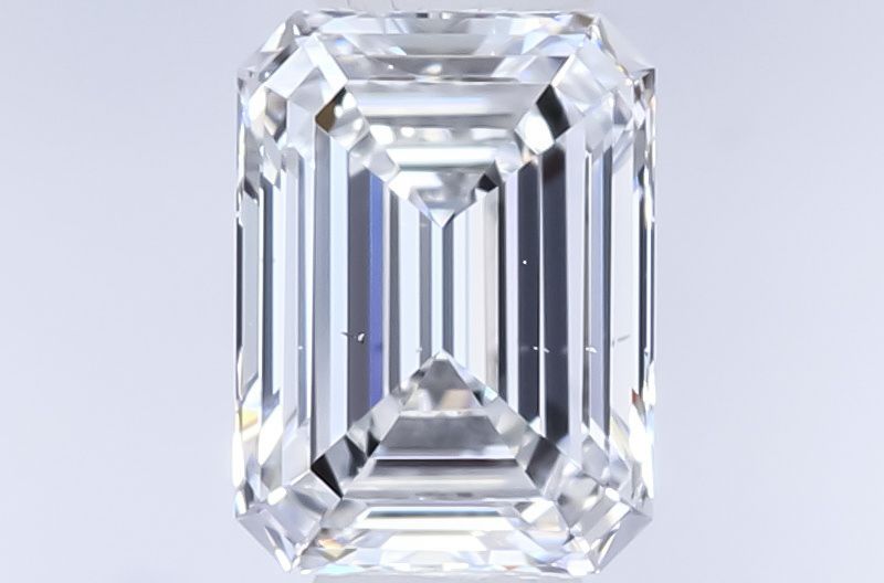 0.70 Carat D-SI1 Emerald Cut Diamond