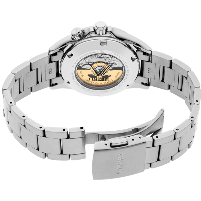 Seiko SPB505J Prospex Alpinist Automatic Black Dial, Bracelet Band