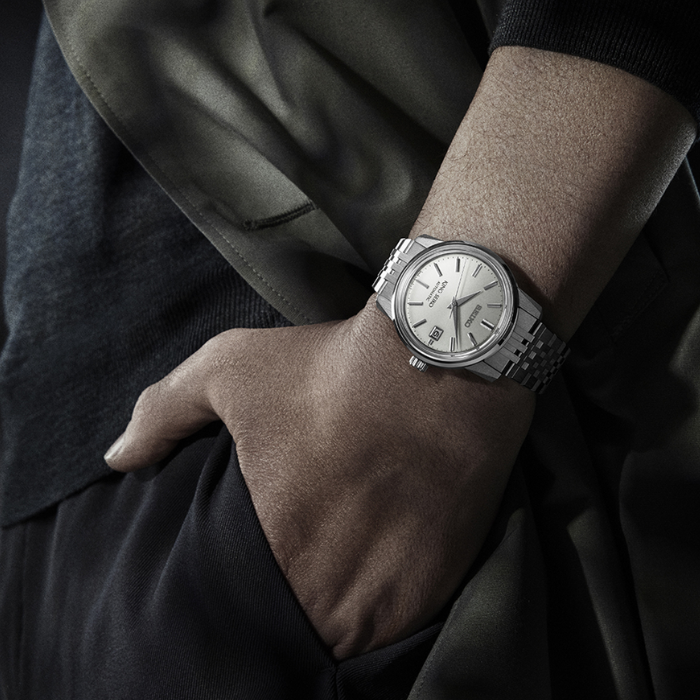 King Seiko Silver Dial SJE089J Automatic Watch on a Bracelet Band