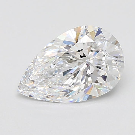 3.01 Carat D-IF Pear Lab Diamond