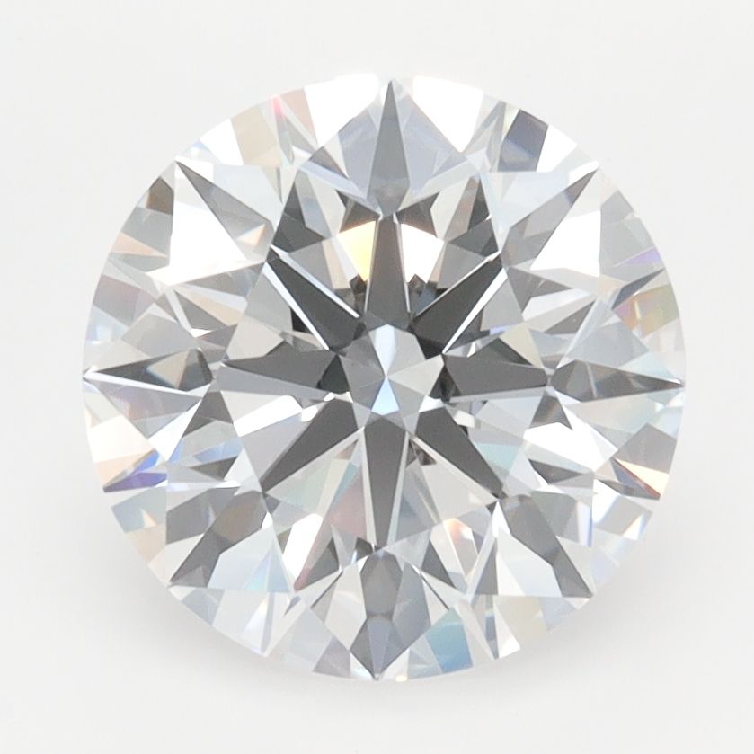3.00 Carat D-IF Round Lab Diamond