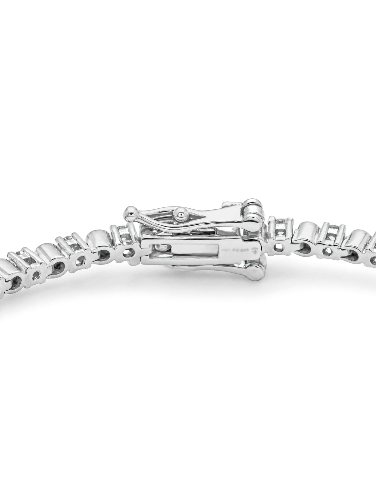 Lab Grown Diamond Tennis Bracelet, Sterling Silver