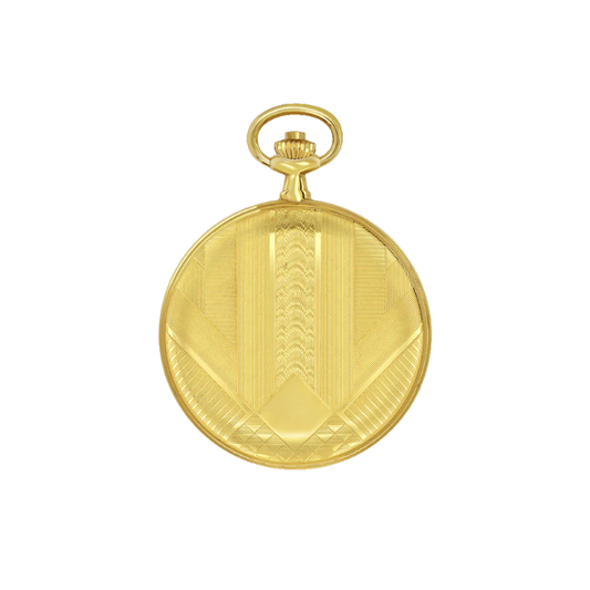 Classique Jordan Pocket Watch Gold Plated, Arabic