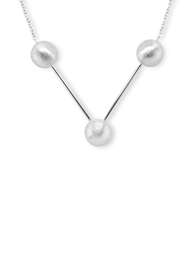 Planet Necklace, Sterling  Silver40-43cm