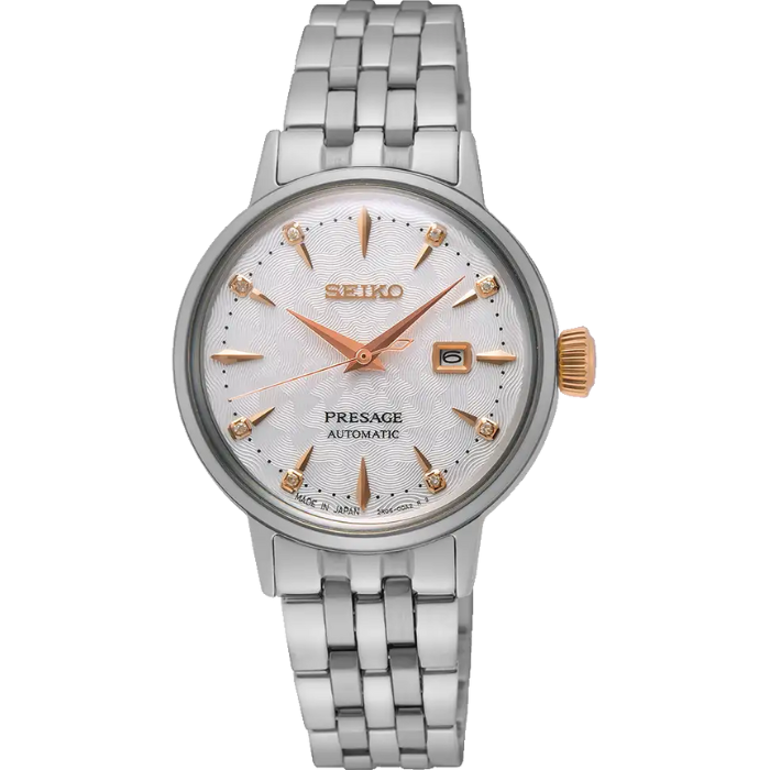 Seiko SRE009J Diamond Set Presage, Bracelet Band