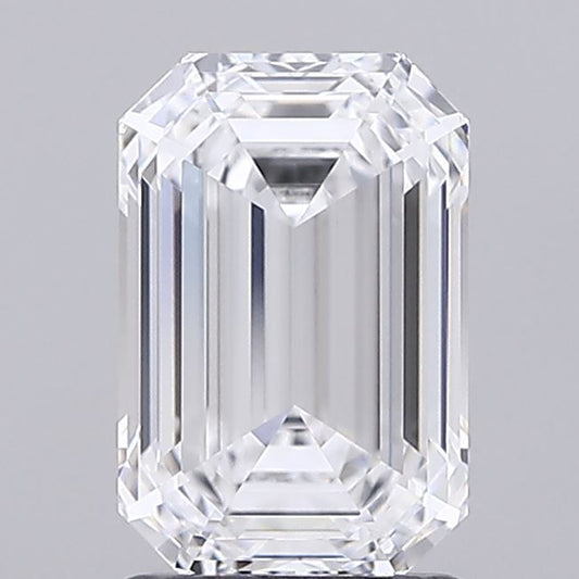 2.02 Carat D-VVS1 Emerald Lab Diamond