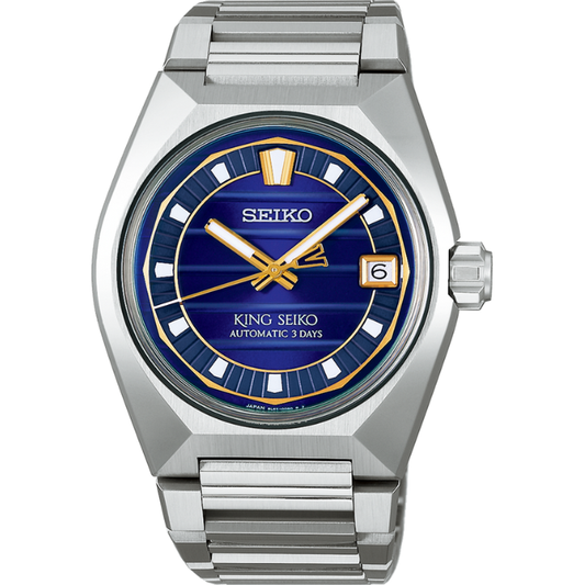 Seiko SLA083J King Seiko Vanac Purple Dial, Bracelet Band
