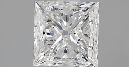 1.50 Carat E-VVS2 Princess Cut Diamond