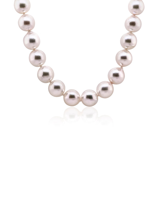 Japanese Akoya Organic Pearls 8-8.5mm, 43cm